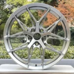 19 Inch 5X112 Titanium Silver Flow Formed Wheels for BMW E46 E34 E60 E90 E92 - Image 3