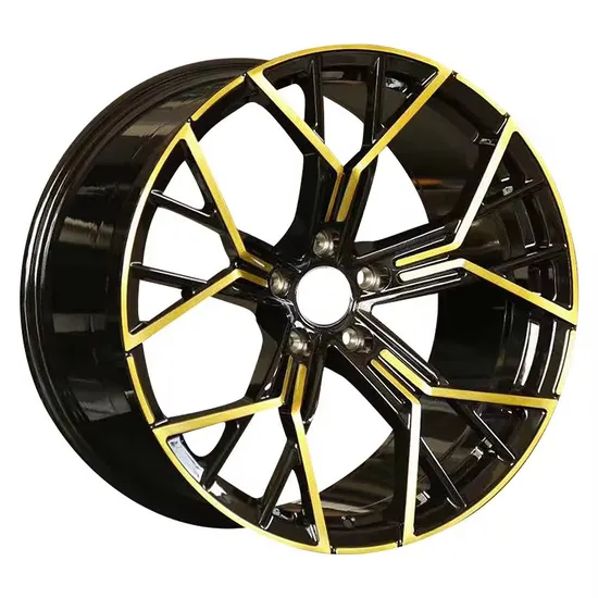 Light Weight Custom Monoblock Aluminum Alloy Gold Passenger Car Wheel Rims 16 17 18 19 20 Inch
