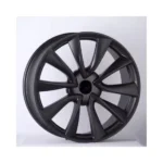 Matte Black Bronze 5 Holes Multi Spokes Aluminum Car Wheel - Image 2