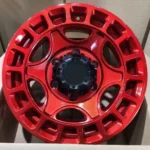 New Casting Red/ Bronze/ Matt Black/ Gunmetal 4 Color Offroad SUV Aluminum Offroad 17*9.0 Inch Alloy Wheels - Image 2
