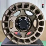 New Casting Red/ Bronze/ Matt Black/ Gunmetal 4 Color Offroad SUV Aluminum Offroad 17*9.0 Inch Alloy Wheels - Image 3