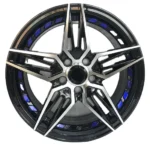 New Design Red Lip Aluminium Alloy Wheels 4 5 Holes Passenger Car Alloy Wheels