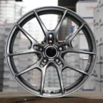 New Model 5 Holes 17 18 19 Inches 4X100 4X114.3 Aluminium Flow Forming Passenger Car Alloy Wheel Rims - Image 2