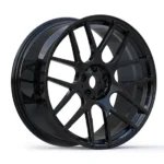 Original Matt Black Staggered Aftermarket Front Tires Rims Tyre Rine Car Wheels