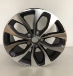 Ouya Wheel Auto Parts 5X114.3 Black Mchined Face Hot Selling Alloy Car Rim - Image 2