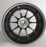 Ouya Wheel Auto Parts15X7 4X100 Black 10 Spokes Alloy Car Wheel - Image 3