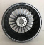 Ouya Wheel Car Accessories 4/8X100/114.3 Gunmetal Machined Lip Alloy Wheel Rim Whole Sale with Good Price - Image 3