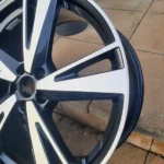 Ouya Wheel Replica Gloss Black Machined Face Alloy Car Wheel - Image 2