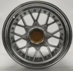 Ouya Wheel Silver Machined Lip Rivets Alloy Car Wheel - Image 2