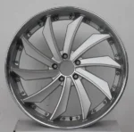 Ouya Wheel Car Parts Classic Silver Alloy Wheel Hub Rim - Image 3