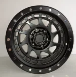 Ouya Wheel High Loading 6X139.7 Matte Black Chrome Rivets 4X4 Offroad Alloy Wheel - Image 2