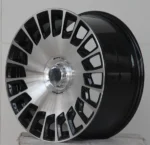 Ouya Wheel ODM OEM Car Accessories Black Machined Face Alloy Car Wheel Available in Stock - Image 2