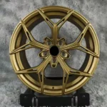 Photovoltaic Passenger Car Wheels Mesh Design Alloy Rims 17X7 18X8 5X108 Sport Wheel Racing Wheel Rims Rines Gold Alloy Wheels Magwheel Disk/Disc - Image 4