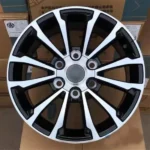 Popular Design Replica Car Wheel 6 Holes Black Machine Face Wheel Rim - Image 2