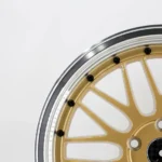 Premium Motorcycle Parts Golden Steel Car Aluminum Alloy Wheels Replica Rims - Image 4