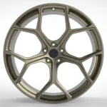 Pretty Bronze 5 Holes Forged Car Wheel Rims for JDM/US/EU Cars - Image 2