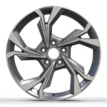 Rim for Car Alloy Wheel in China 17inch 5X112 Car Rims Alloy Wheel Replica Automobile Manufacturer Wheels for VW - Image 2