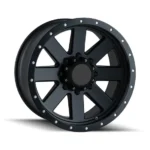 Robust 20-Inch off-Road Wheels for Suvs and Trucks with Aggressive Tread Pattern