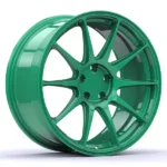 Silver Forged Aluminium Alloy Car Wheel Rim Aftermarket