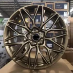5 Holes Aluminum Alloy Passenger Car Wheel Rims Silver Bronze Black Polished - Image 3