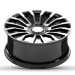 Silver Machined Face Car Rims Aftermarket Aluminum Alloy Car Wheel Rims - Image 4