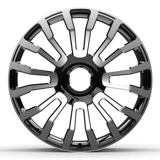 Silver Machined Face Car Rims Aftermarket Aluminum Alloy Car Wheel Rims