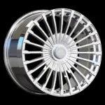 Silver Multi-Spoke Car Wheels for W124 W240 W222 18-24 Inch Alloy Wheels 5X112 Casting Forged Alloy Wheel Rims - Image 2