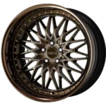 Sleek 15" Wheel Hub 4X98 5*112 5*120 Et45 Matte Polished