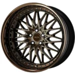 Sleek 15" Wheel Hub 4X98 5*112 5*120 Et45 Matte Polished - Image 3