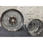 Spoke Wire Wheels Center Gold Triple Gold Style - Image 4