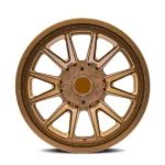 Sporty Golden Alloy Car Rim 19X8.5 Et35 5X114.3 Forged Alloy Wheels for Superior Handling - Image 3