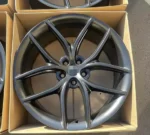 Suit for Tesla Black Full Painting Alloy Car Wheels Replica Wheel Rims - Image 2
