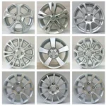 17*7.5 Et30 4*100 5*100 Silver Machined Lip Alloy Wheels Rims - Image 4
