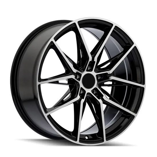 Versatile 19-Inch Alloy Wheels with Interchangeable Center Caps and 5X100 PCD